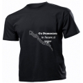 Tricou negru barbati, logo Cu Dumnezeu in fiecare zi